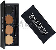 Компактный набор пудр для бровей 4 оттенка Make Up Me FB4 (534023)