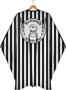 Пеньюар для перукаря Star Barber Cape Thick Strips Bandido