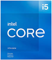 Intel ЦПУ Core i5-11400F 6C/12T 2.6GHz 12Mb LGA1200 65W w/o graphics Box Baumarpro - Твой Выбор