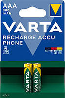 VARTA Аккумулятор NI-MH Phone AAA 800 мАч, 2 шт. Baumarpro - Твой Выбор