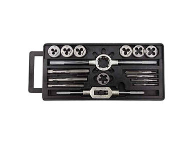 Набір плашек і мітчиків 16шт (пластиковий кейс) ТМ SIGMA FG