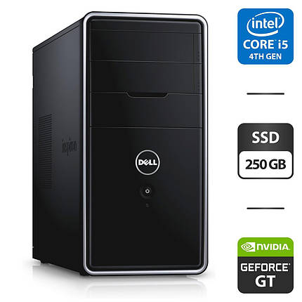 Комп'ютер Dell Inspiron 3847/Core i5-4460 4 ядра 3.2 GHz) / 8 GB DDR3 / 250 GB SSD /GeForce GT 705 2GB/VGA, фото 1