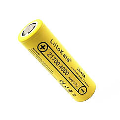 Акумулятор LiitoKala 21700 Lii-40A 3.7V 4000 мА·год Li-ion