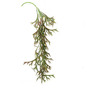 Ампельна гілка, зелена з рожевим 80 см