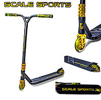 Трюковый самокат Scale Sports Adrenaline 110 mm Золотой