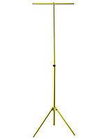 Штатив для прожектора, камери, світильника, жовтий 1,25-2 м