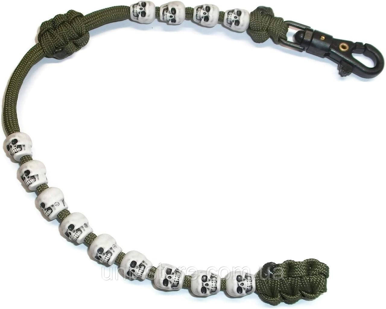 Шагомер Skull Beads Army green