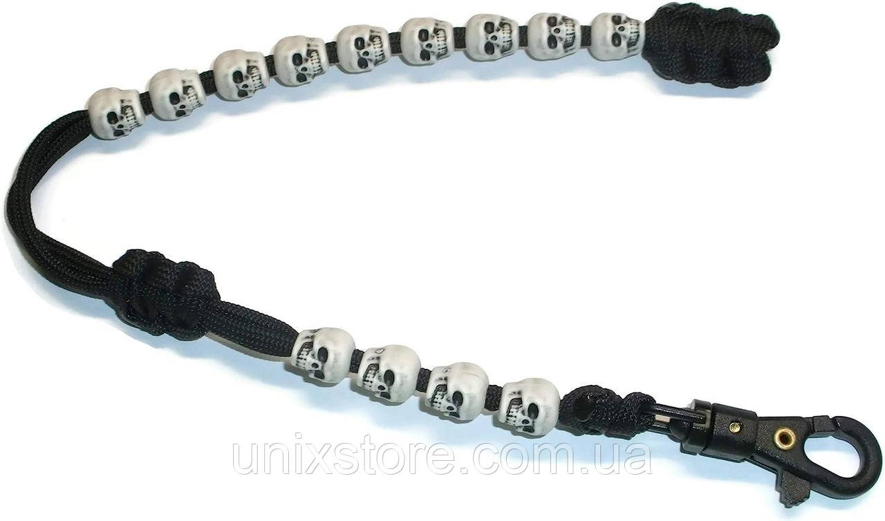 Шагомер Skull Beads Black