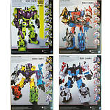 Трансформер H202 6в1, робот + будтехніка, у коробці 41х32х8 см, фото 5