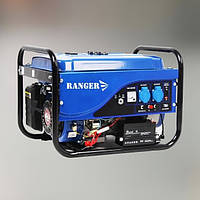 Генератор бензиновий Ranger Tiger 8500 (RA 7757) 7 кВт / 7.5 кВт, елетропуск, 4-тактний, однофазний, 220 В / 12 В, 85 кг
