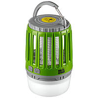 2 в 1 - Фонарь кемпинговый + Уничтожитель насекомых SKIF Outdoor Green Basket (LED, 135 люмен, 4 режима, USB)