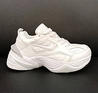 Кроссовки белые Nike Найк на платформе