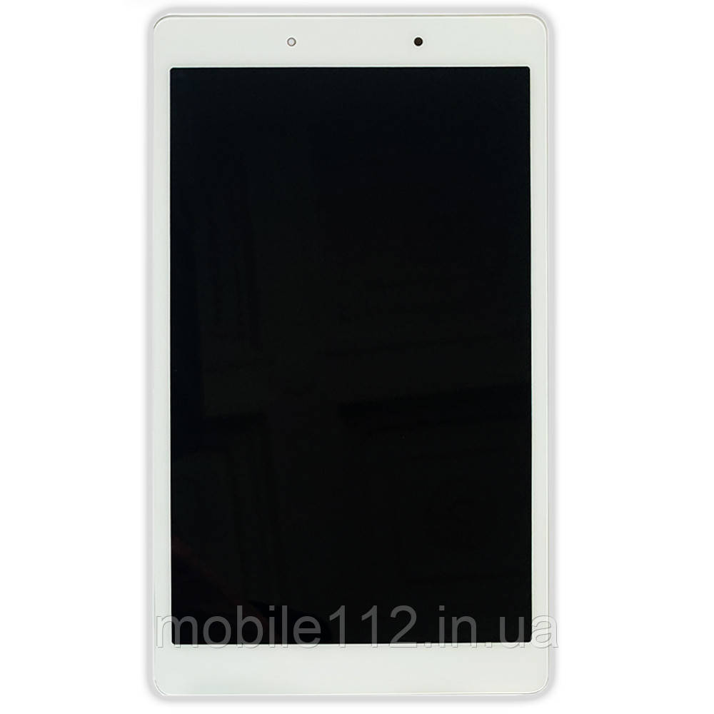 Екран (дисплей) Samsung Galaxy Tab A 8.0" 2019 T290 з тачскріном білий оригінал Китай із рамкою