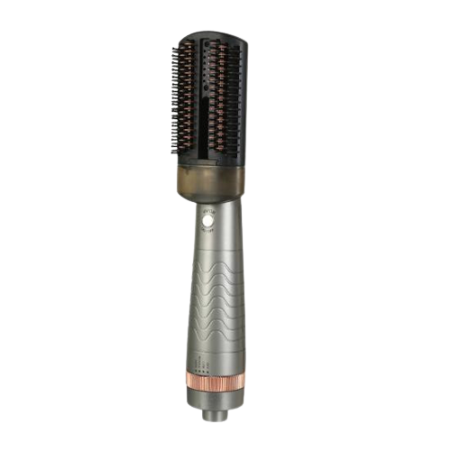Фен-щітка для укладання волосся Hair Steam Brush Infrared Spray Hot Air Comb | Фен для вирівнювання, фото 1