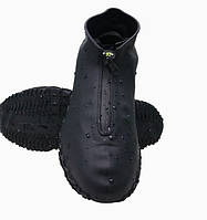 Дождевик чехол с молнией для обуви 11654 S 28-32 р черный