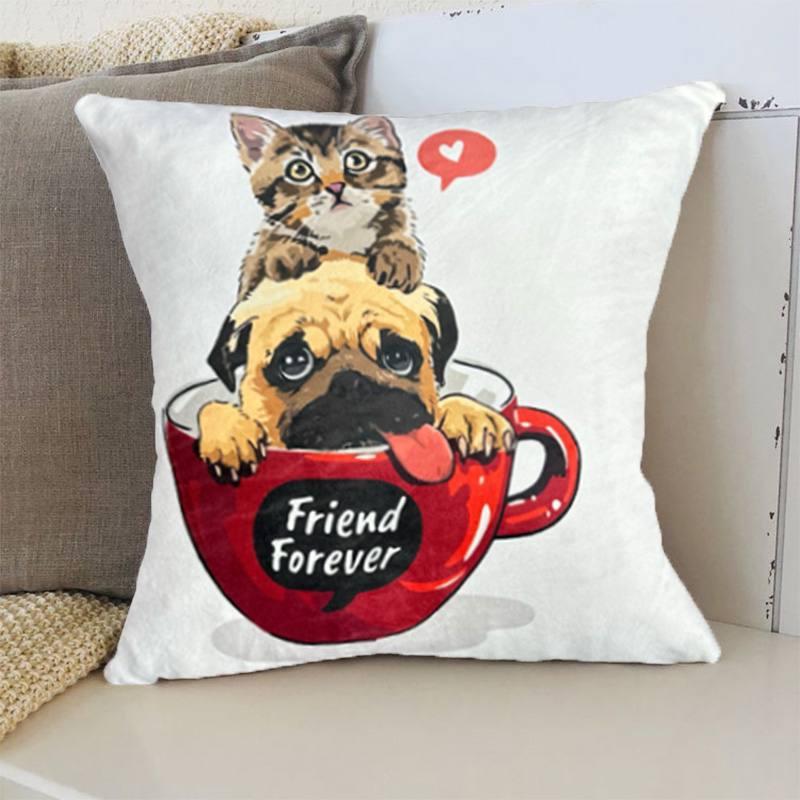 Подушка 3D Friend Forever 20222529_D 11973 35х35 см ID 4571215
