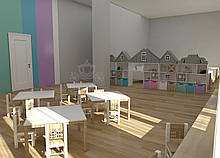 Ігрова кімната для молодшої вікової групи. Колекція "Амстердам"