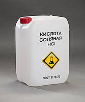Соляная кислота 13 % 10 кг в канистре (ph-) от Завода изготовителя