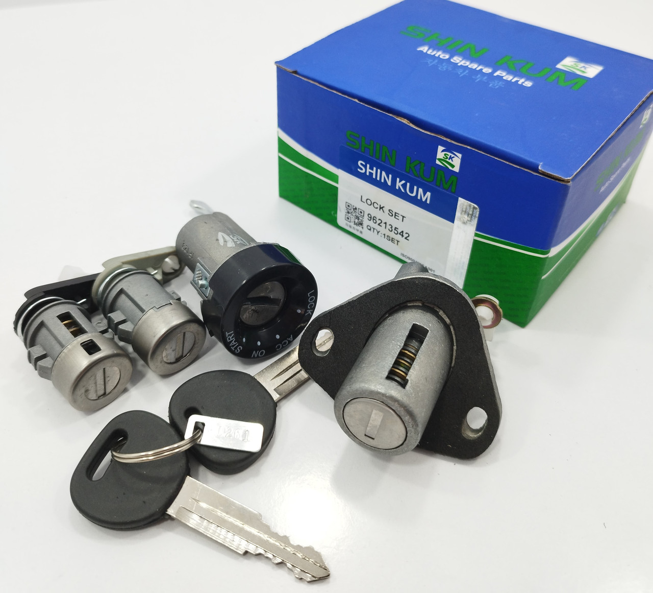 Комплект личинок дверей Ланос, Сенс SHIN KUM Корея, фото 1