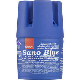 Засіб для чищення унітаза Sano Blue 150 г (7290000287607)