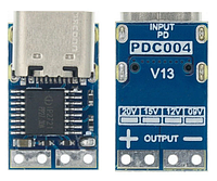 USB PD триггер. Выход 9VDC.