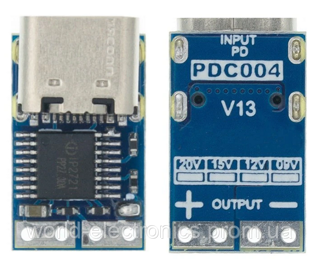 USB PD триггер. Выход 9VDC. - фото 1 - id-p1881728448