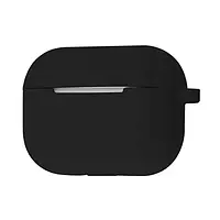 Чехол для наушников Infinity Apple AirPods Pro (air pods) Silicon case with carabine Black