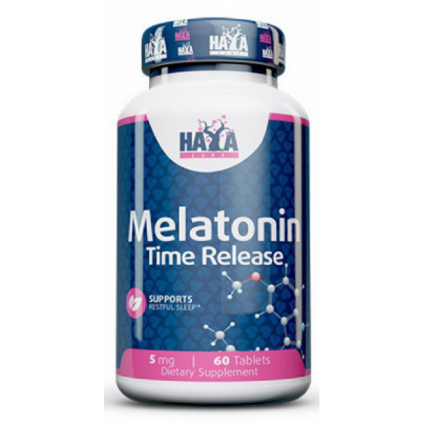Мелатонін Haya Labs MELATONIN TIME RELEASE 5 мг 60 таблеток