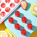 Форма для льоду з контейнером та щипцями, 23x12х10см / Контейнер для заморожування / Кухонний лоток під кубики льоду, фото 7