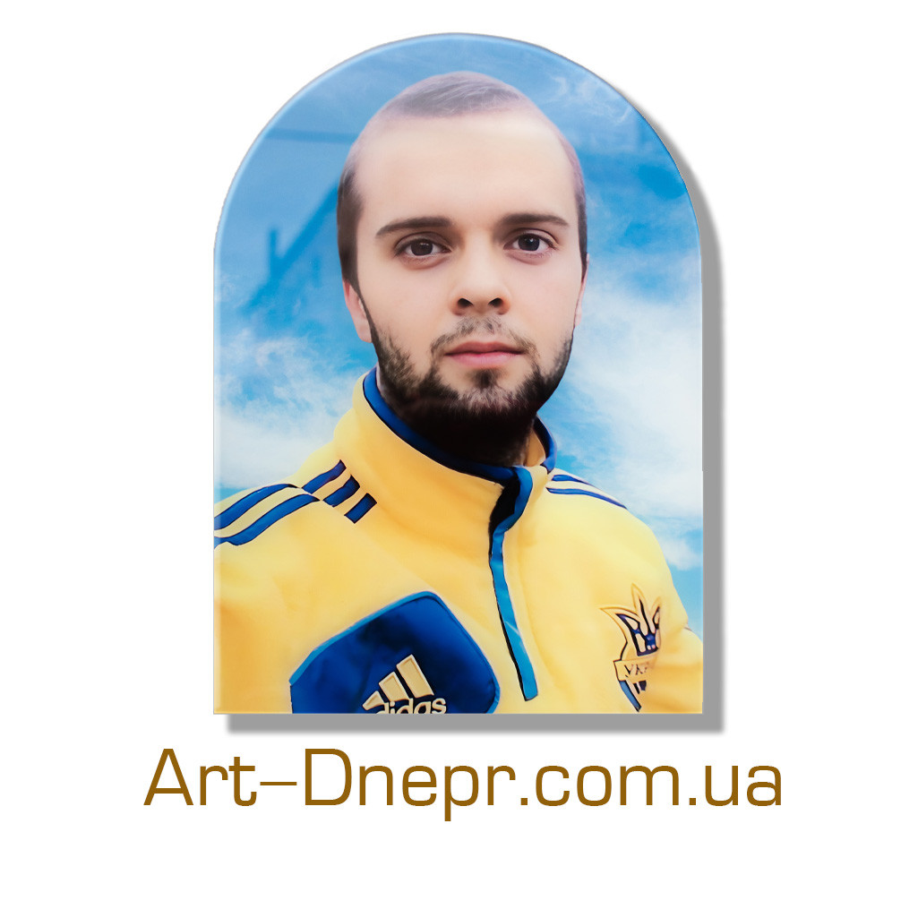 Фотоскло арка 400х600х12 мм