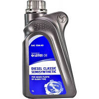 Моторное масло Lotos Diesel Classic Semisynt. 10w40 1л (2697)
