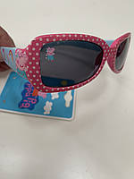 Окуляри дитячі сонцезахисні блакитні з рожевим пеппа з єдинорогом ексклюзивні Claire s