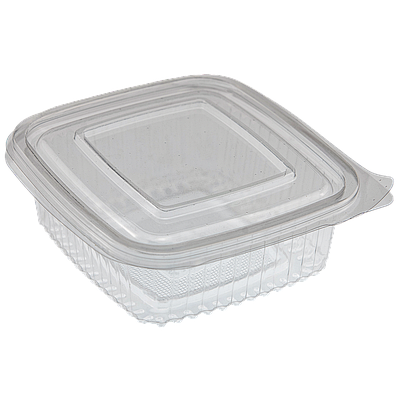 Контейнер пластиковий з кришкою 250мл (100шт)