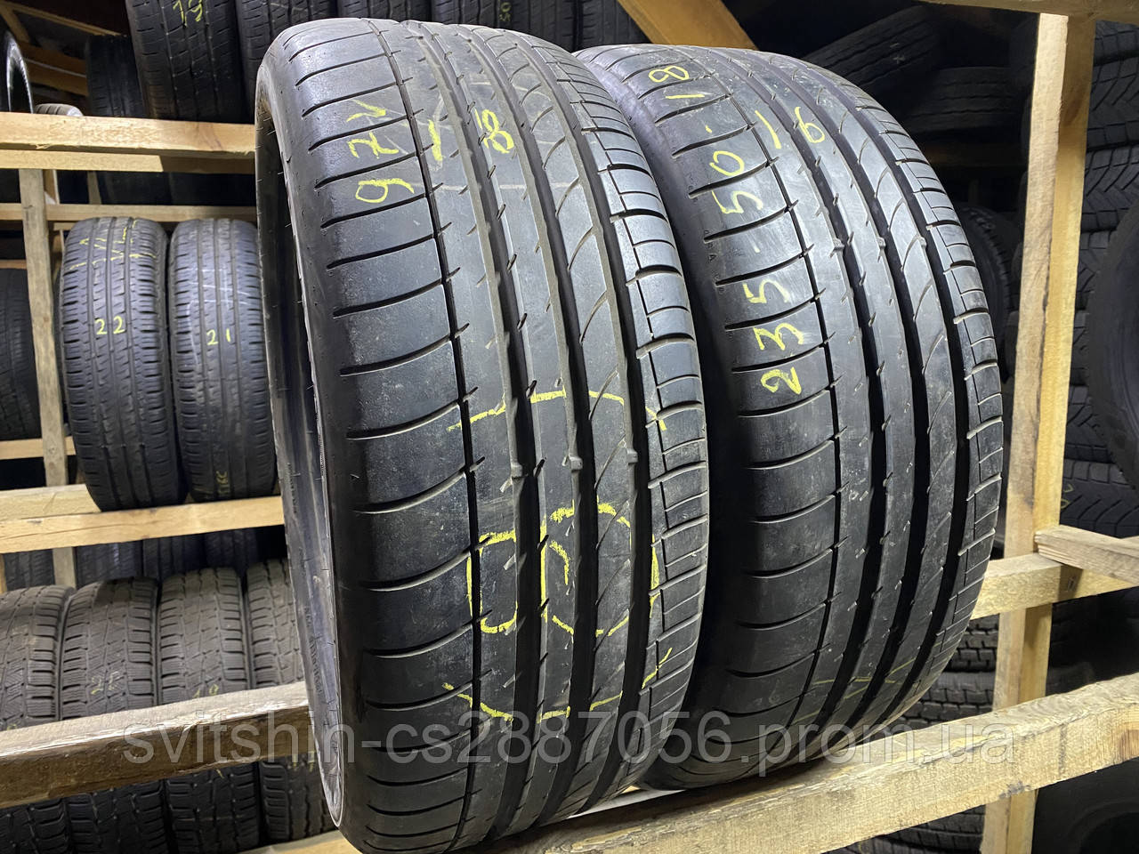 Літні шини 235/50R18 Dunlop SP Sport Maxx GT 7+мм 2шт, фото 1