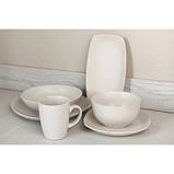 Популярний! Тарілка Ardesto Molize Dinner Quadrate 27х27 см White (AR2927MW) - Краща якість тільки на Nukleon.com.ua, фото 2