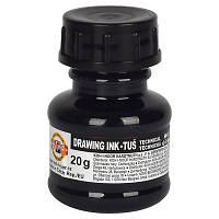 Популярний! Туш для креслення Koh-i-Noor 20г чорна (141701) - Краща якість тільки на Nukleon.com.ua