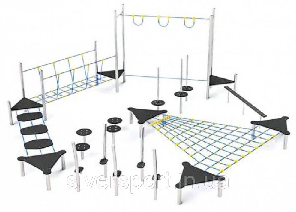 Канатный комплекс "Лабиринт - 2" SiverSport RC37, фото 1