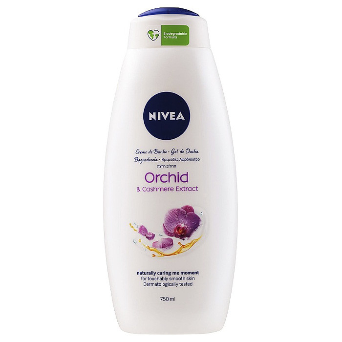 Гель для душу Nivea Orchid and Cashmere 750 мл