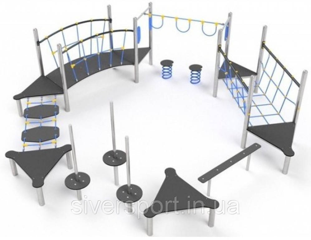 Канатный комплекс "Лабиринт - 4" SiverSport RC36, фото 1