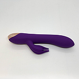 Подвійний вібратор з відростком від USB, Жіночий вібратор стимулятор, Вібратор для клітора та точки G, Інтимні, фото 5