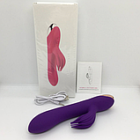 Подвійний вібратор з відростком від USB, Жіночий вібратор стимулятор, Вібратор для клітора та точки G, Інтимні, фото 8