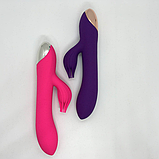 Подвійний вібратор з відростком від USB, Жіночий вібратор стимулятор, Вібратор для клітора та точки G, Інтимні, фото 7