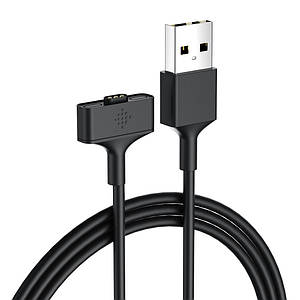 Зарядний кабель для смарт-годинників та трекерів Infinity USB SK для Fitbit Ionic Black