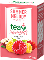 Чай Tea Moments "Summer Melody" фруктово-ягодный со вкусом малины, 90 гр