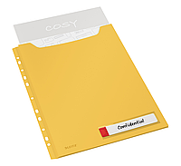 Файли Leitz Cosy розширений А4 РР на 150 арк., жовті (3 шт.)
