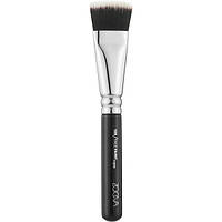 Кисть для контуринга Zoeva 109V Face Paint Vegan Brush Silver Black