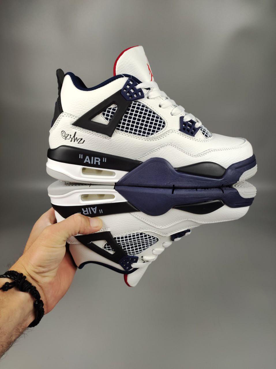 Nike air cheap jordan 4 blue