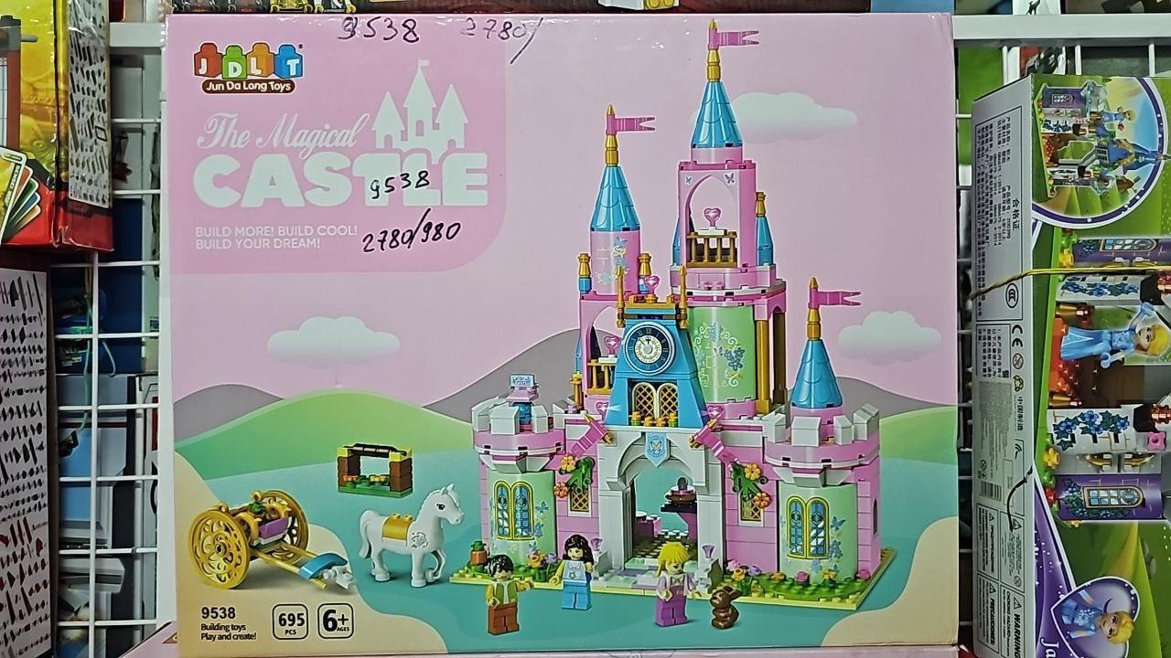 Конструктор Disney Princess Чарівний замок Попелюшки (9538) || Дитячий конструктор