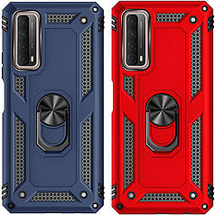 Ударостійкий чохол Serge Ring for Magnet для Huawei P Smart (2021)