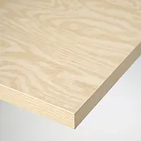 Письмовий стіл MITTCIRKEL / KRILLE, яскравий білий ефект сосни, 120x60 см